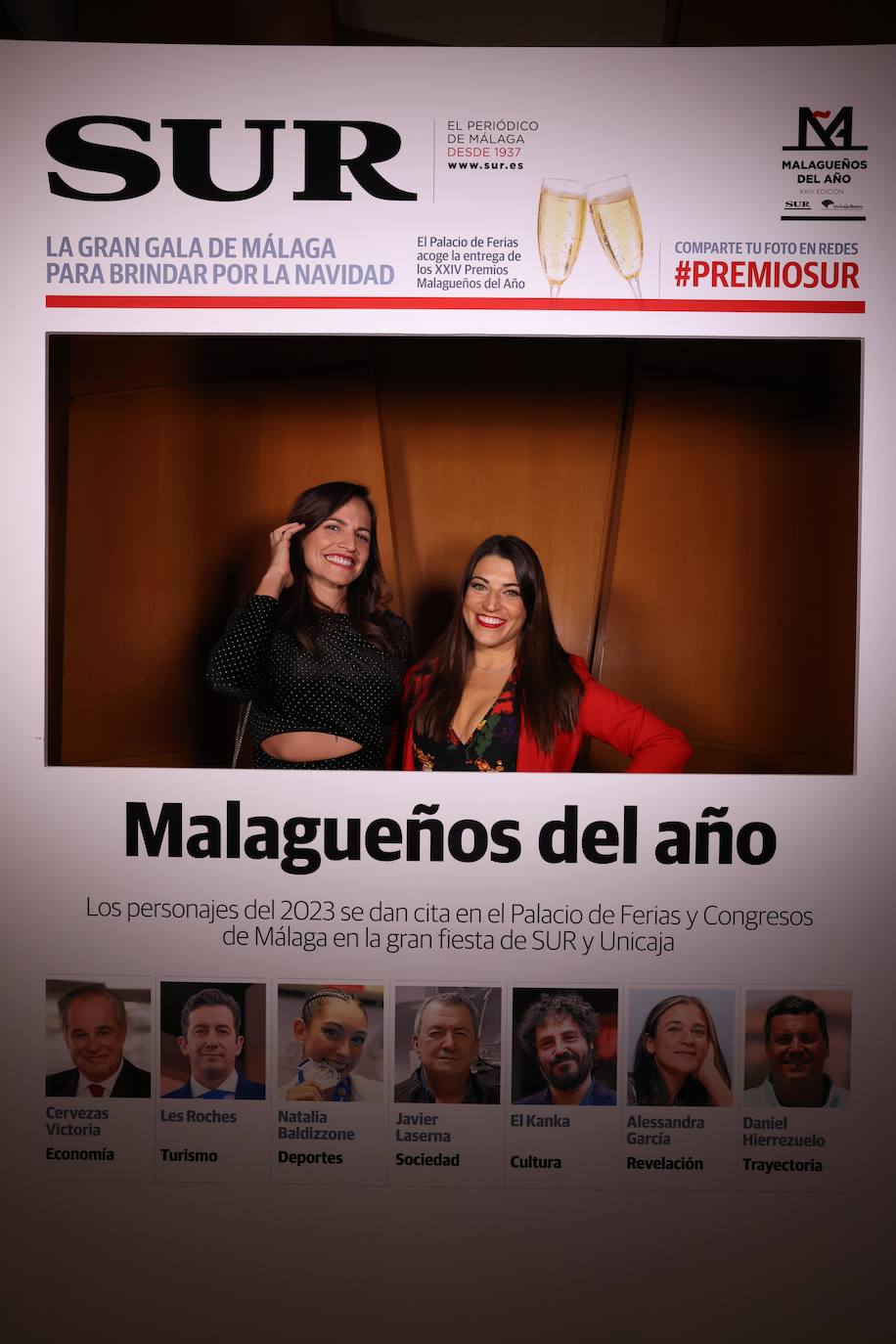 Las portadas de los invitados a los Premios Malagueños del Año 2023