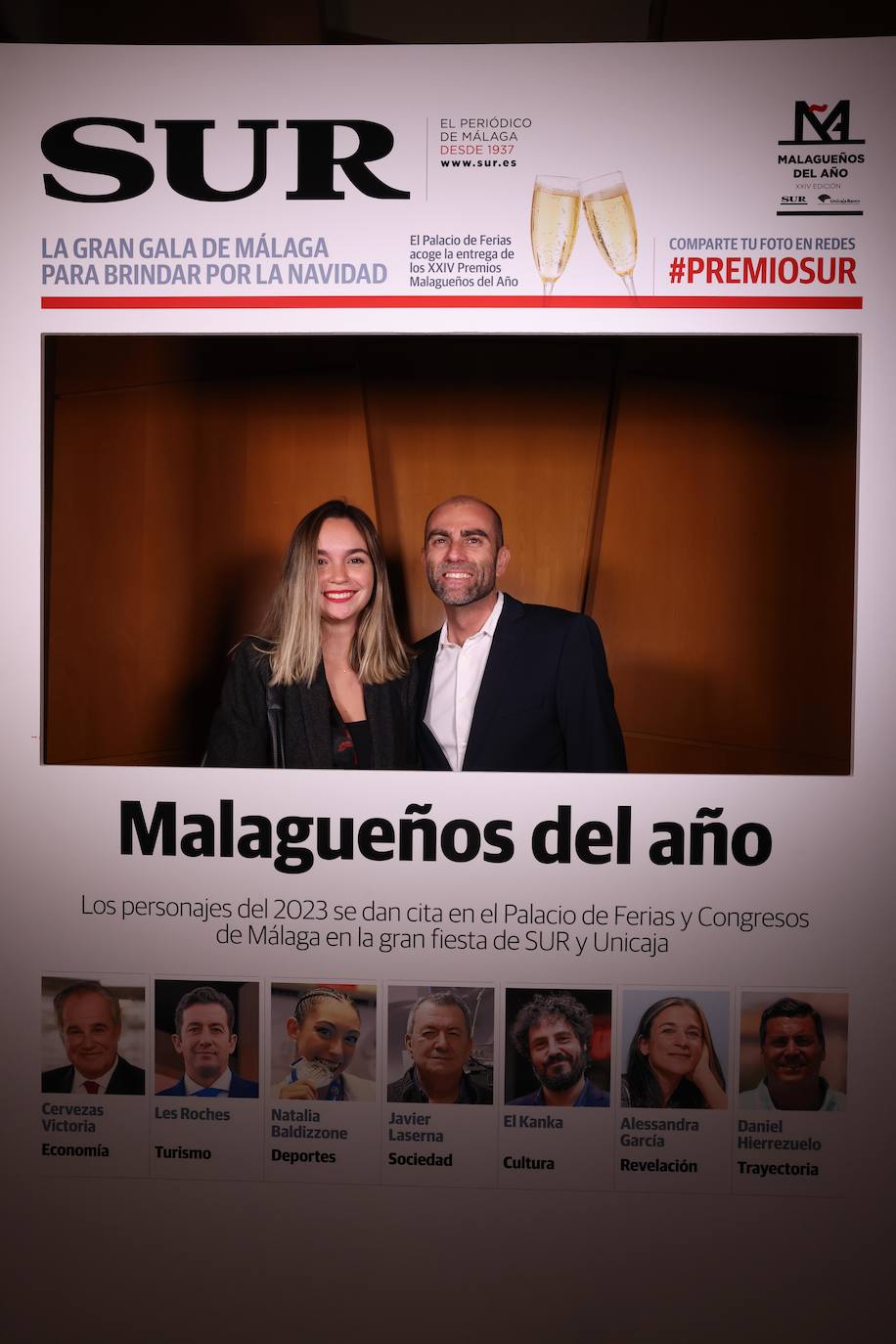 Las portadas de los invitados a los Premios Malagueños del Año 2023