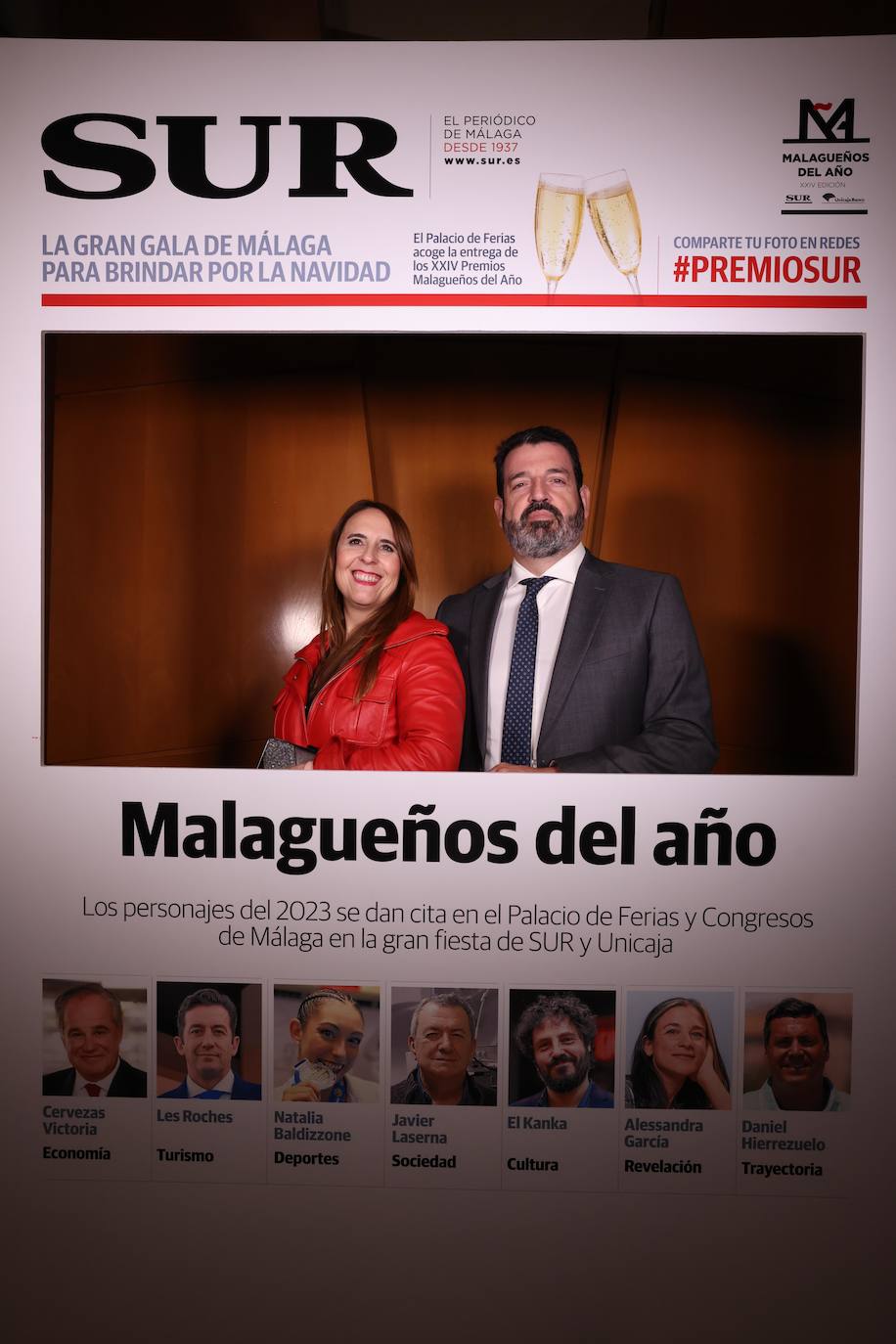 Las portadas de los invitados a los Premios Malagueños del Año 2023