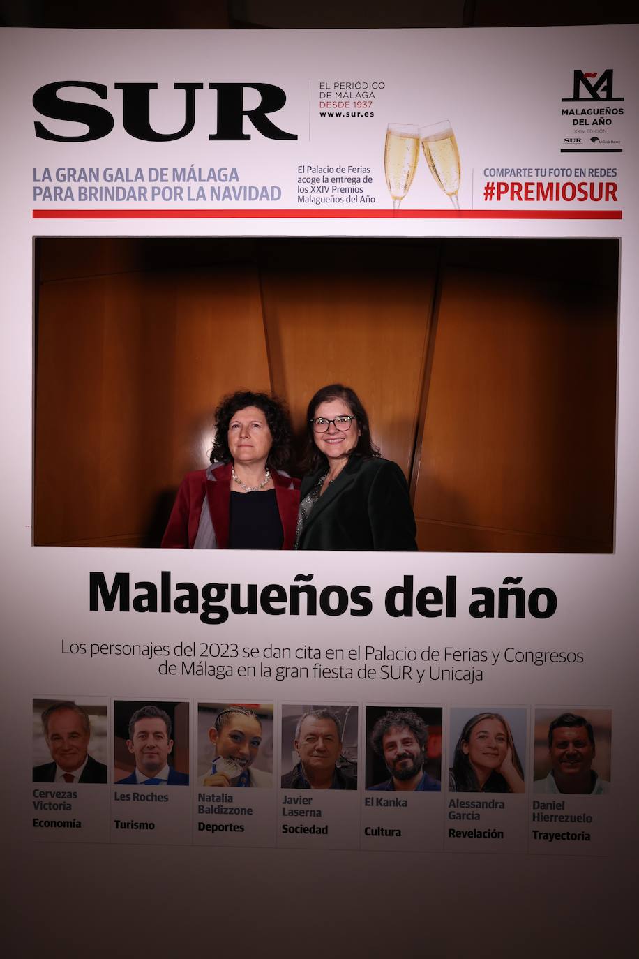 Las portadas de los invitados a los Premios Malagueños del Año 2023