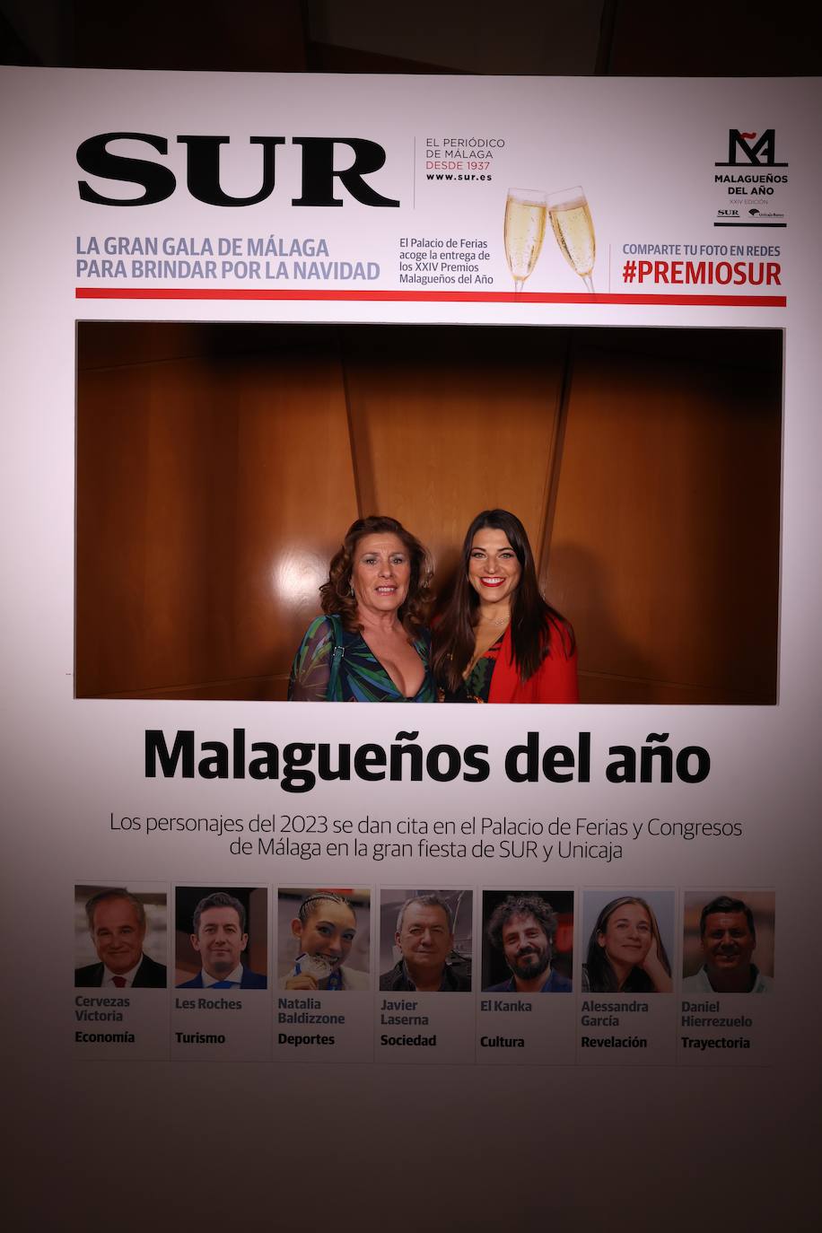 Las portadas de los invitados a los Premios Malagueños del Año 2023