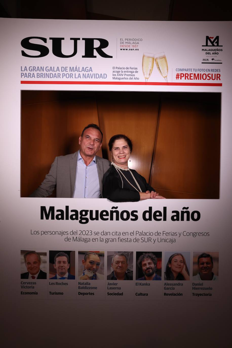 Las portadas de los invitados a los Premios Malagueños del Año 2023