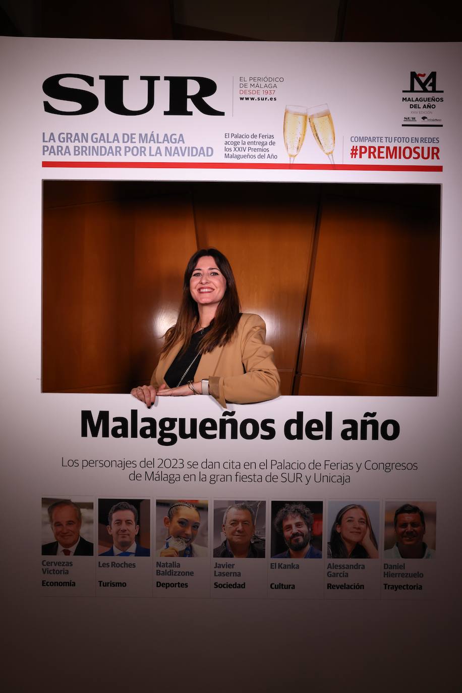 Las portadas de los invitados a los Premios Malagueños del Año 2023