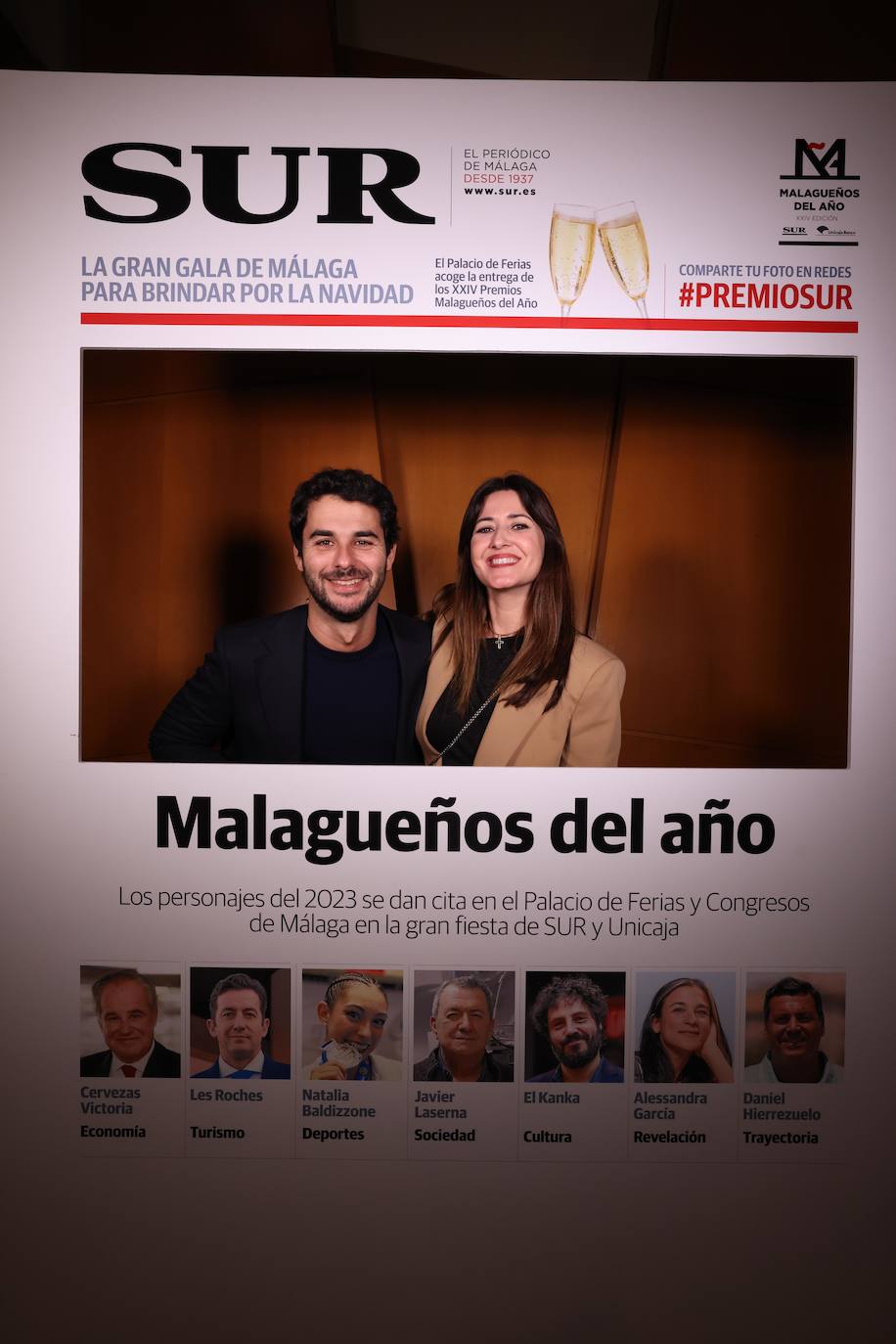 Las portadas de los invitados a los Premios Malagueños del Año 2023