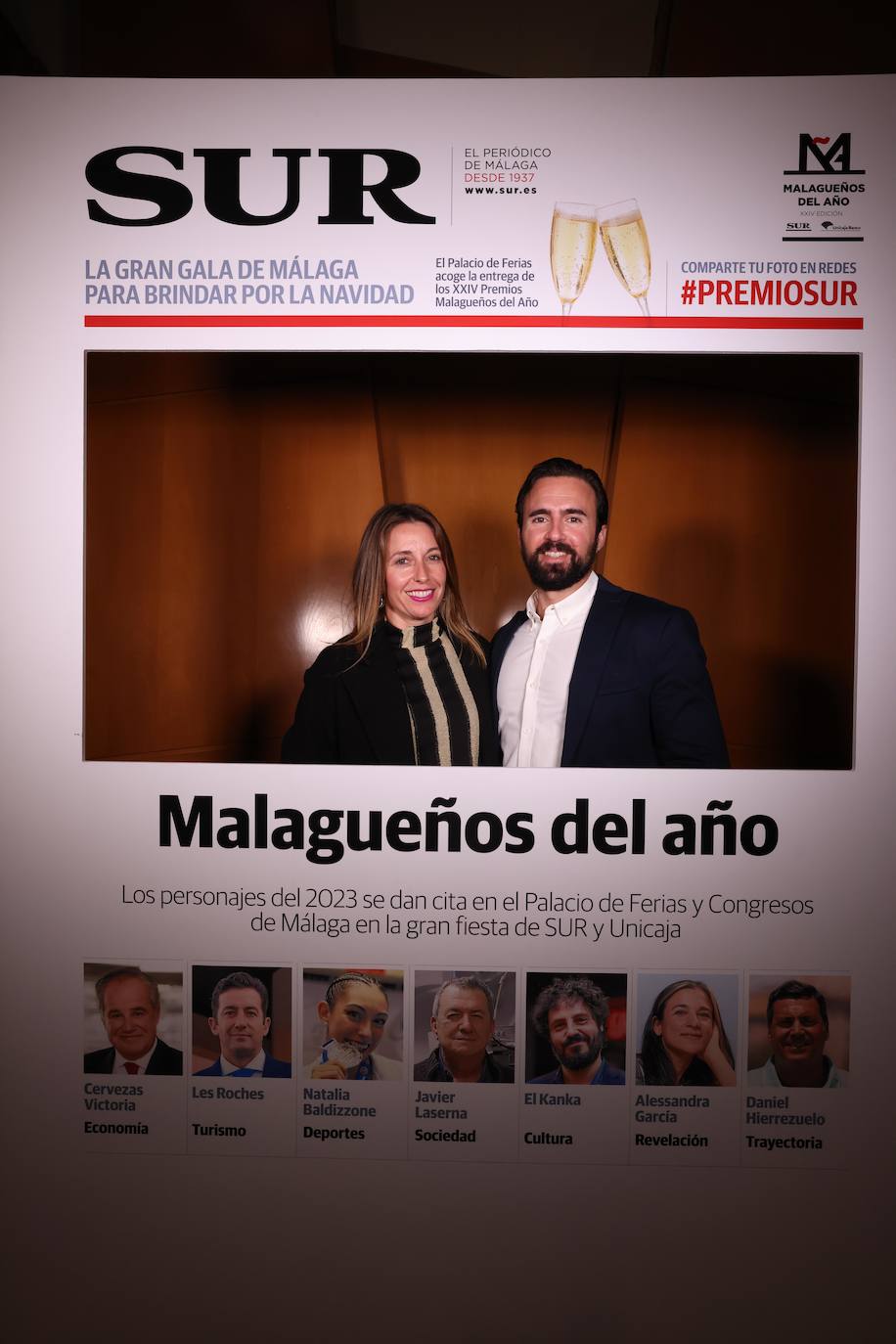 Las portadas de los invitados a los Premios Malagueños del Año 2023