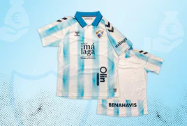 La camiseta del Málaga, valorada en más de un millón de euros