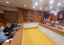 Debate presupuestario en el pleno de la Corporación de Alhaurín de la Torre.