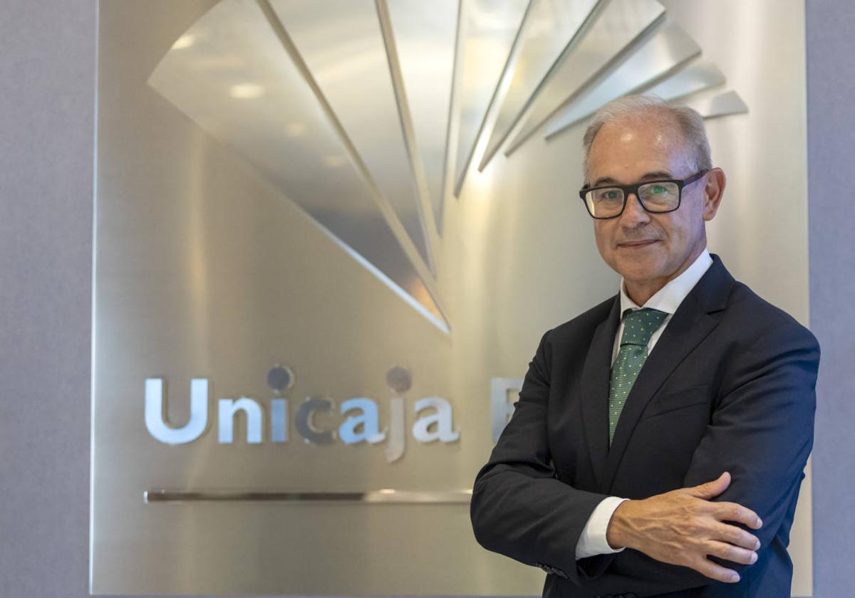 Isidro Rubiales, consejero delegado de Unicaja Banco.