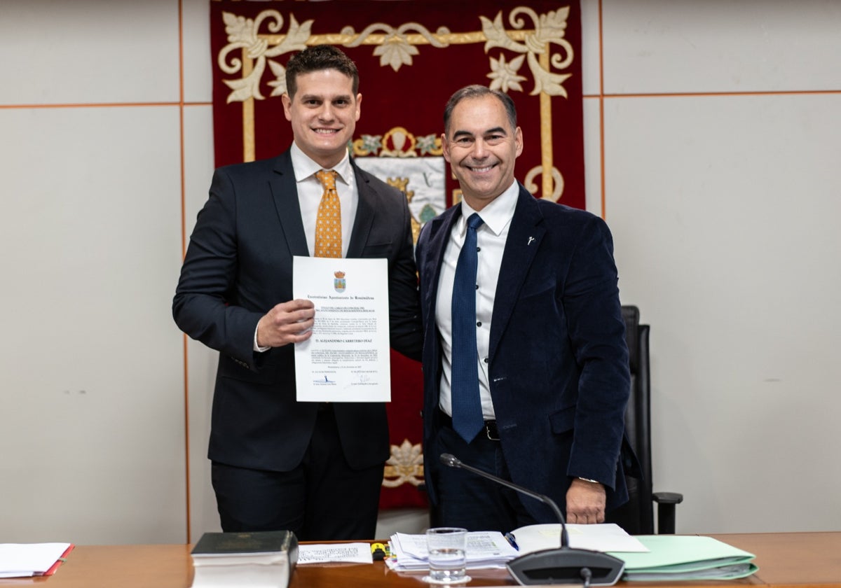 Alejandro Carretero, nuevo concejal del PP en Benalmádena tras la marcha de Lucía Yeves