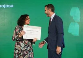 La periodista de SUR Encarni Hinojosa, premio Andalucía de Periodismo en la categoría de Infografía