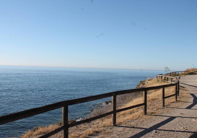 A la vuelta se puede optar por utilizar un tramo de la Senda Litoral de Málaga