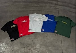 Surtido de camisetas de una de las últimas colecciones de la firma.