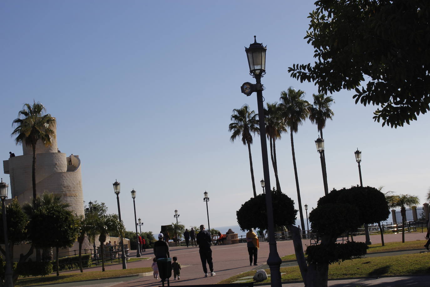 Nuevo atractivo en el Parque de La Batería de Torremolinos: un ascensor panorámico de 28,8 metros