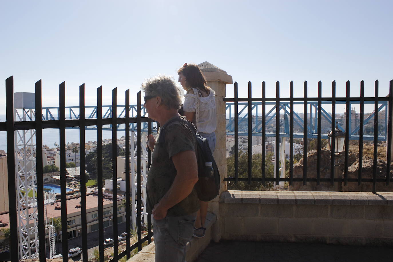 Nuevo atractivo en el Parque de La Batería de Torremolinos: un ascensor panorámico de 28,8 metros