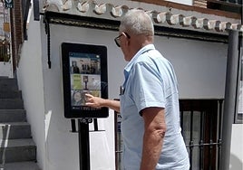 La plataforma de turismo inteligente instalada previamente en otro municipio.