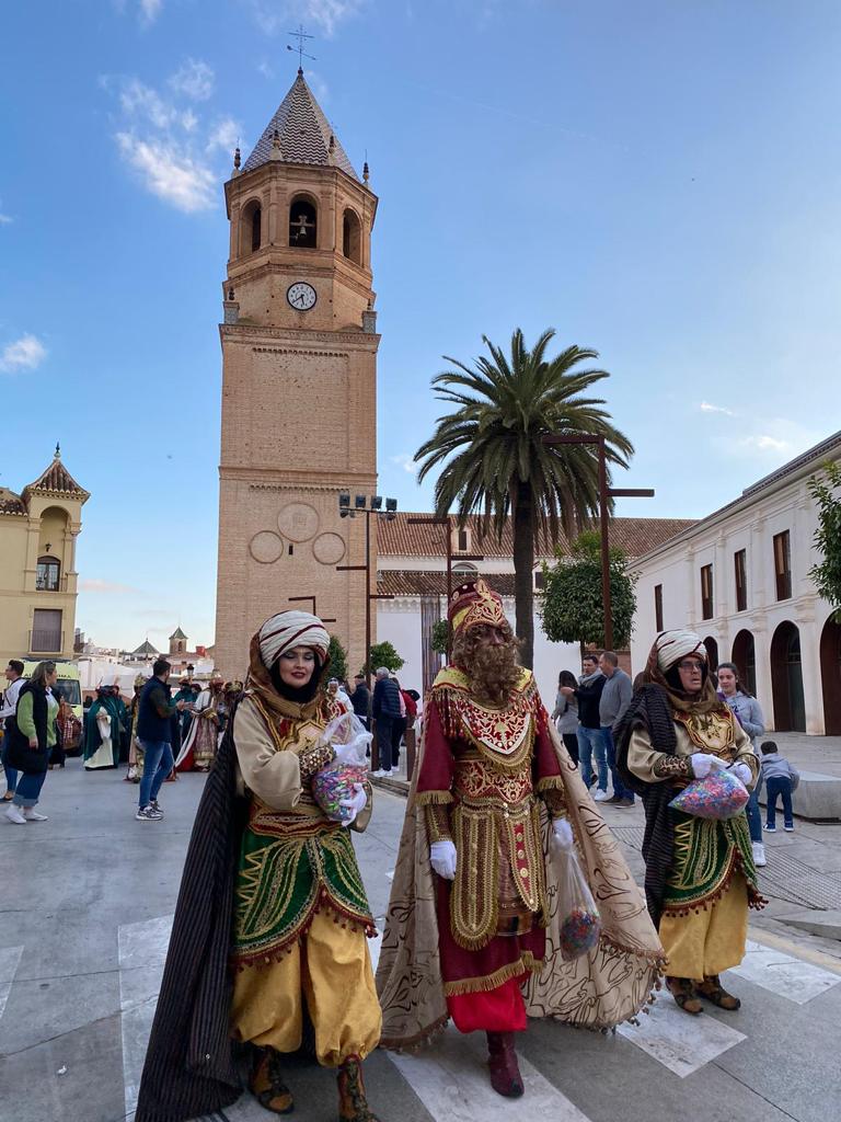 Cabalgata de los Reyes Magos en la Axarquía: Vélez-Málaga, Rincón de la Victoria, Torrox, Torre del Mar, Nerja y Frigiliana