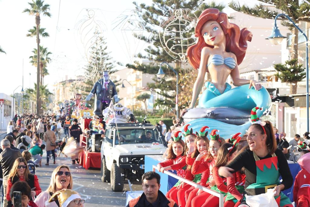 Cabalgata de los Reyes Magos en la Axarquía: Vélez-Málaga, Rincón de la Victoria, Torrox, Torre del Mar, Nerja y Frigiliana