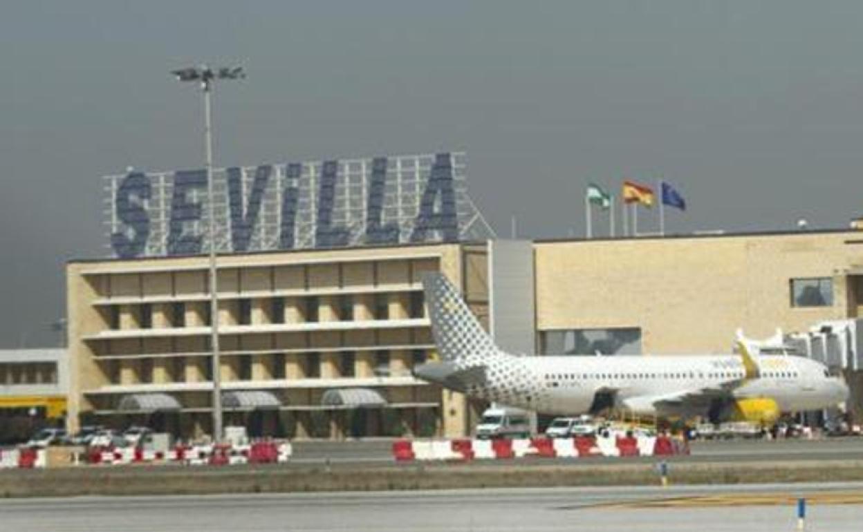 Aeropuerto de Sevilla. 