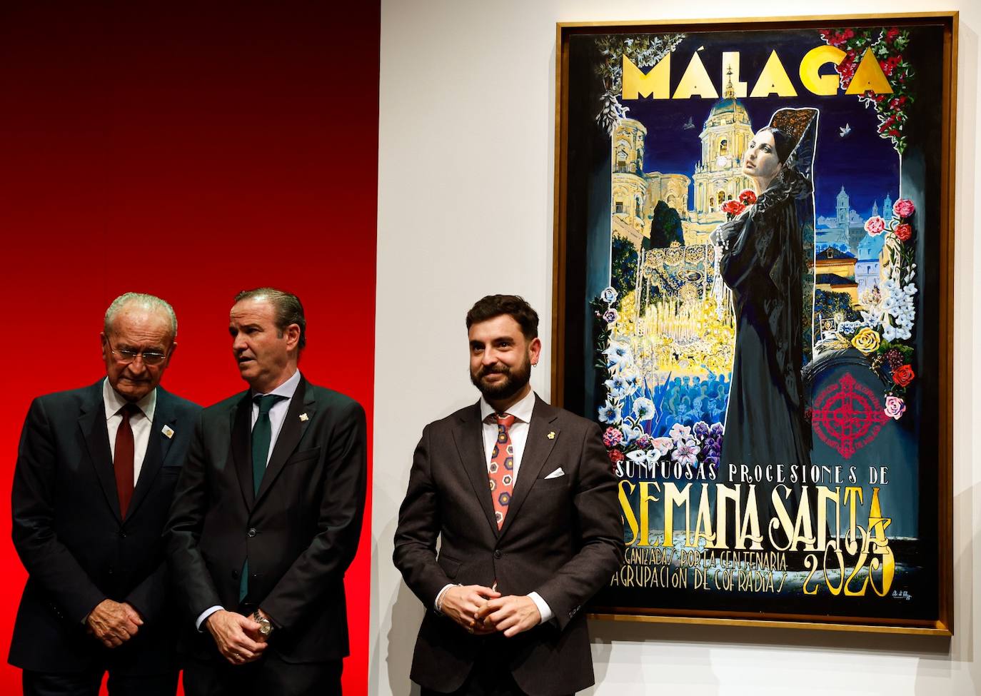 Presentación del cartel de la Semana Santa de Málaga 2023