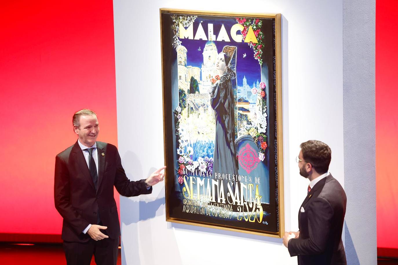 Presentación del cartel de la Semana Santa de Málaga 2023