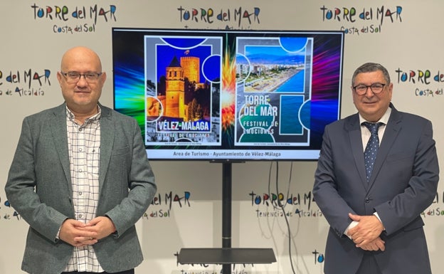 Jesús Pérez Atencia y Antonio Moreno Ferrer, en la presentación de la campaña de Vélez-Málaga. 