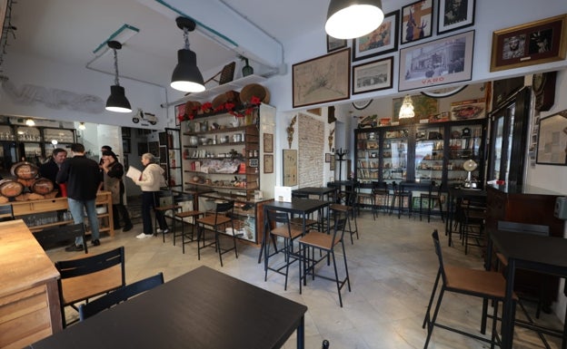 Interior del local. 