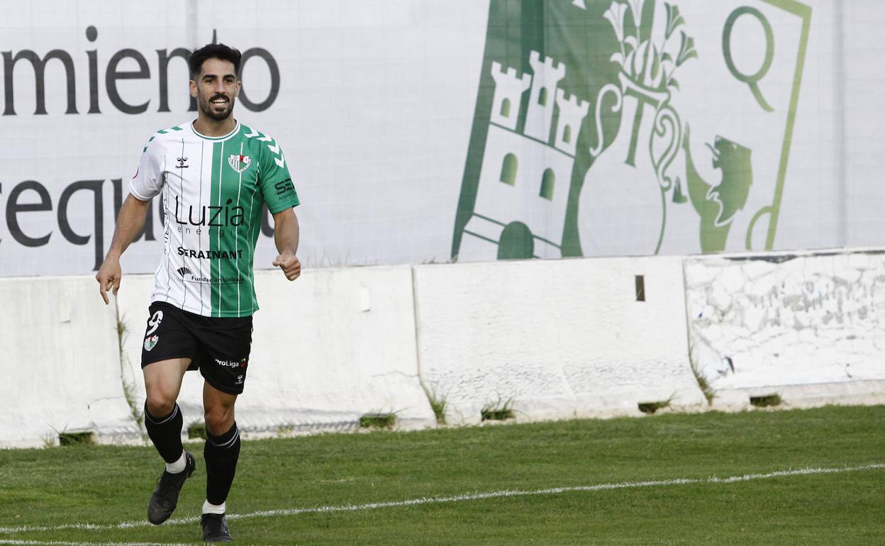 El jugador del Antequera Montori. 