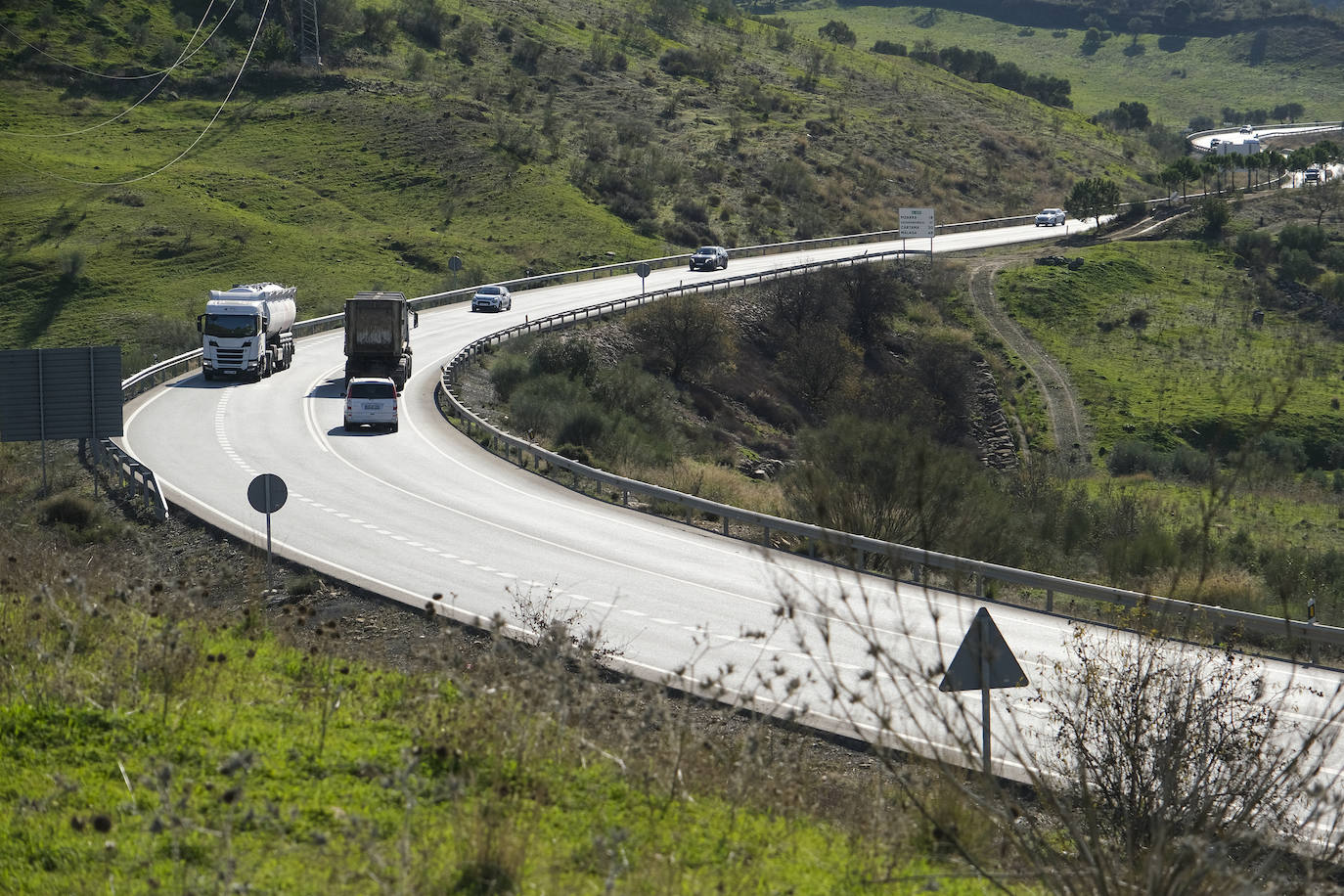 La A-357 es la carretera con la mayor siniestralidad de Málaga. 