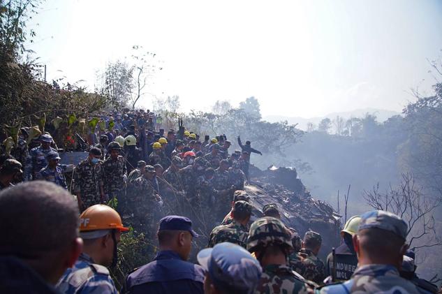 Fotos: Imágenes de la catástrofe aérea de Nepal