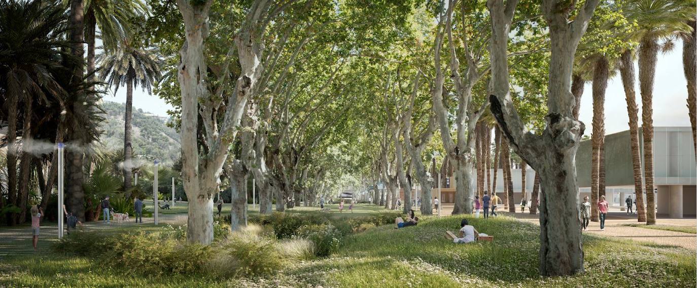 Exposición de las propuestas finalistas del concurso Internacional de ideas para la reurbanización de la zona del Plan Málaga Litoral. Hasta el 31 de enero de 2023 en el edificio del rectorado de la Universidad de Málaga.