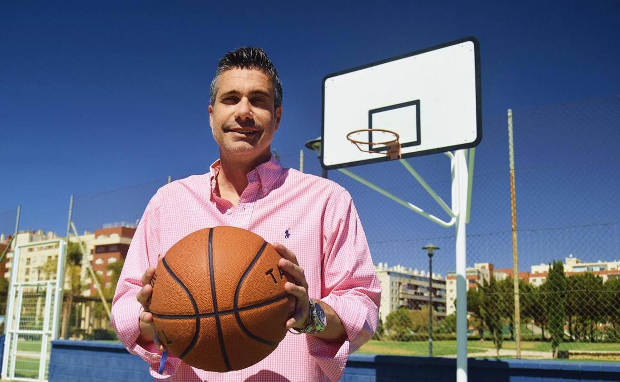 Francis Tomé, durante una entrevista para SUR. 