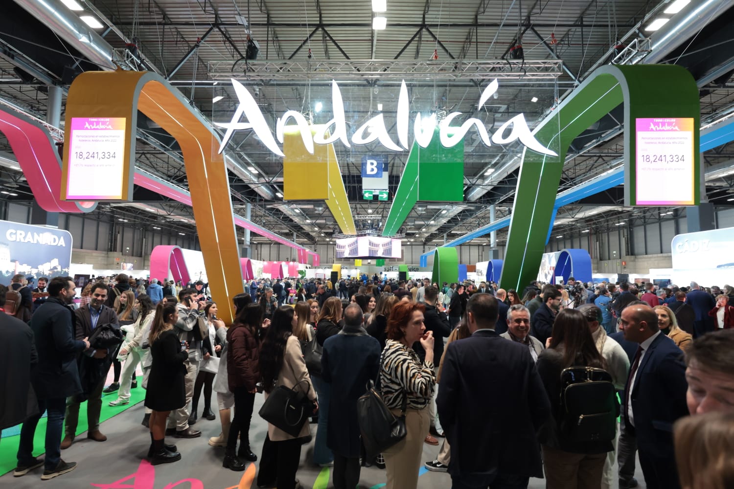 La Feria Internacional de Turismo (Fitur) se celebra en IFEMA con máxima expectación en Andalucía. 