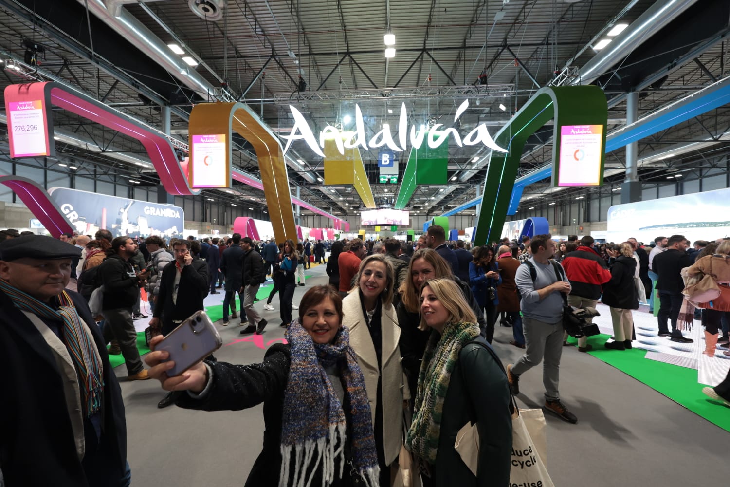 La Feria Internacional de Turismo (Fitur) se celebra en IFEMA con máxima expectación en Andalucía. 