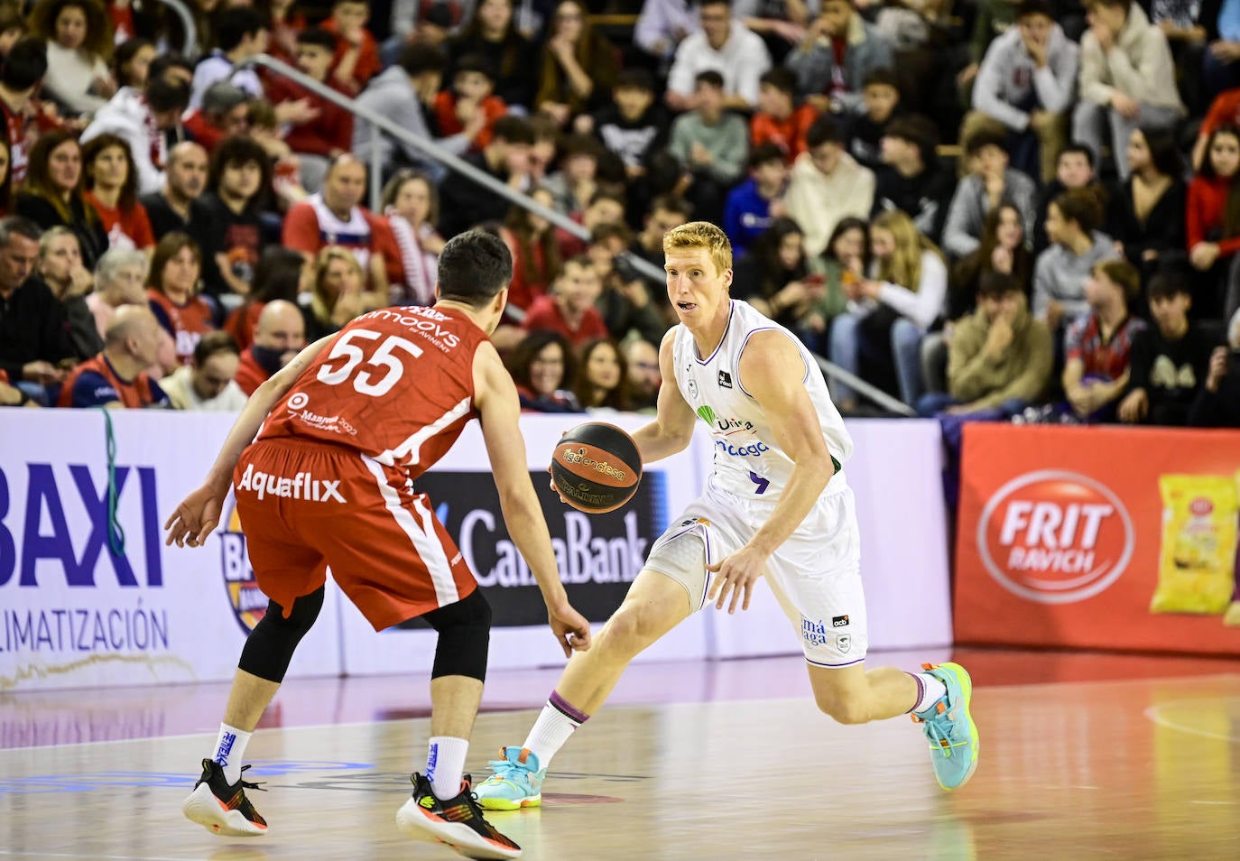 Fotos: El Manresa-Unicaja, en imágenes