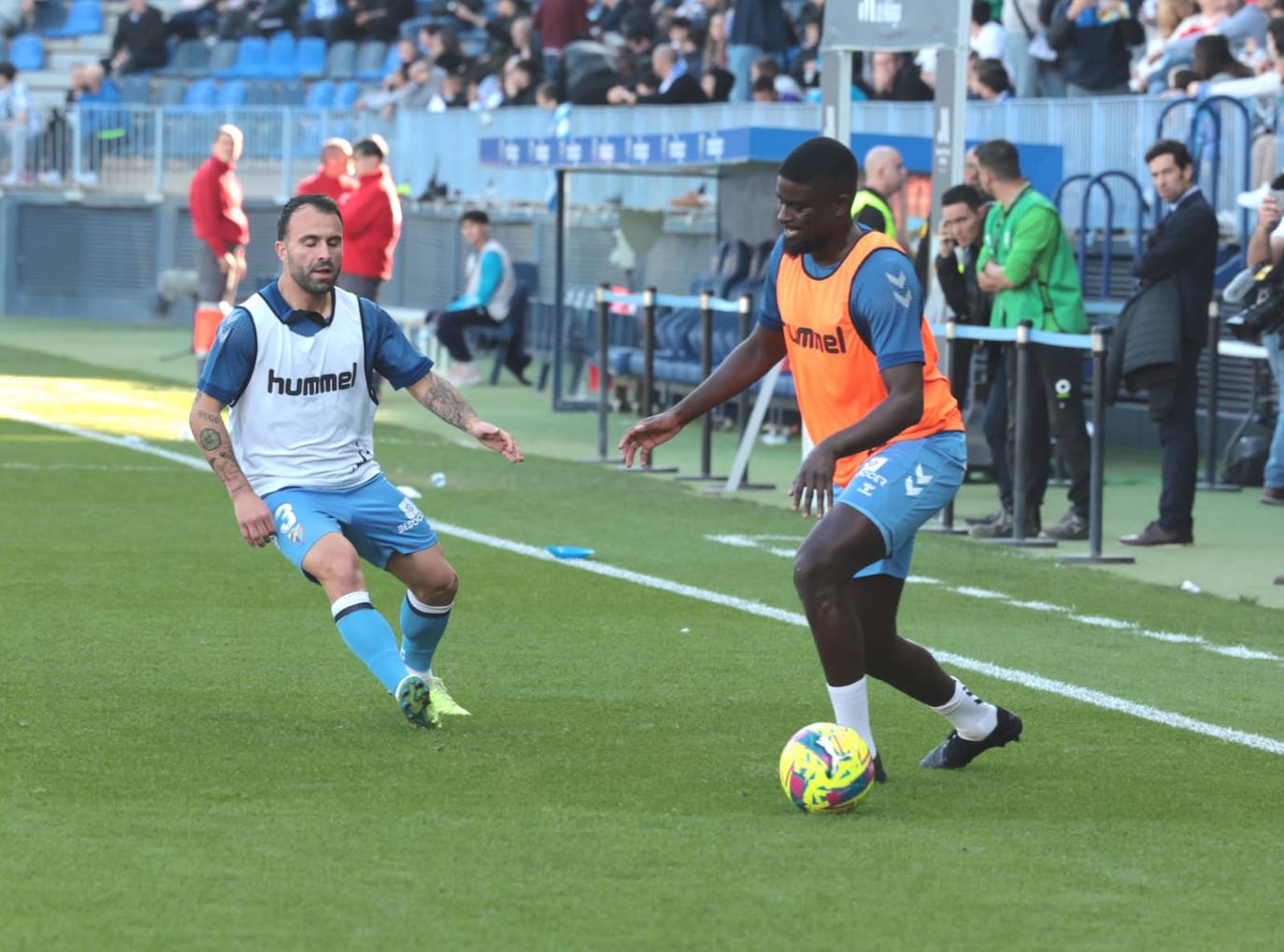 Las mejores imágenes del Málaga- Burgos