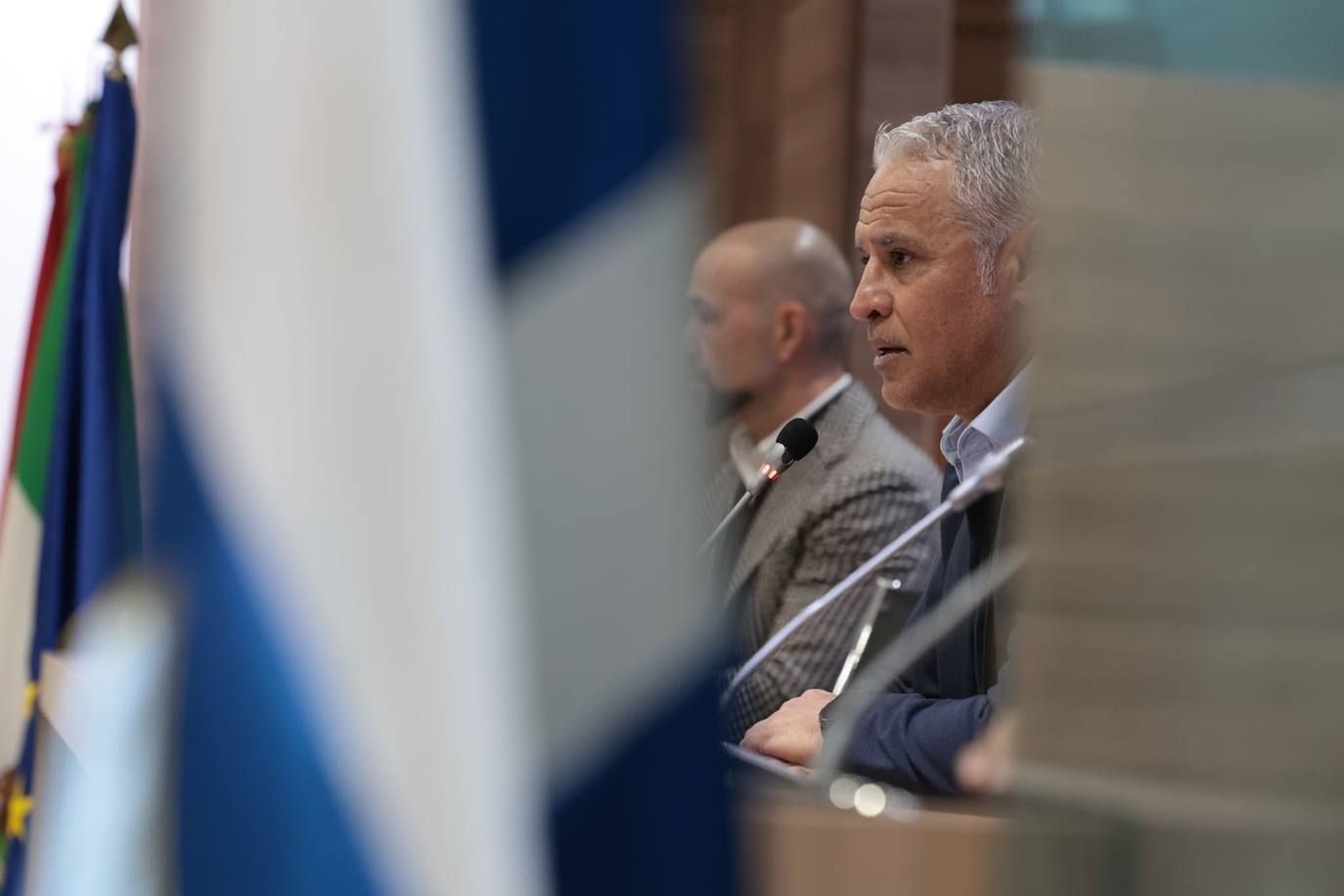 Fotos: La presentación de Pellicer como entrenador del Málaga, en imágenes