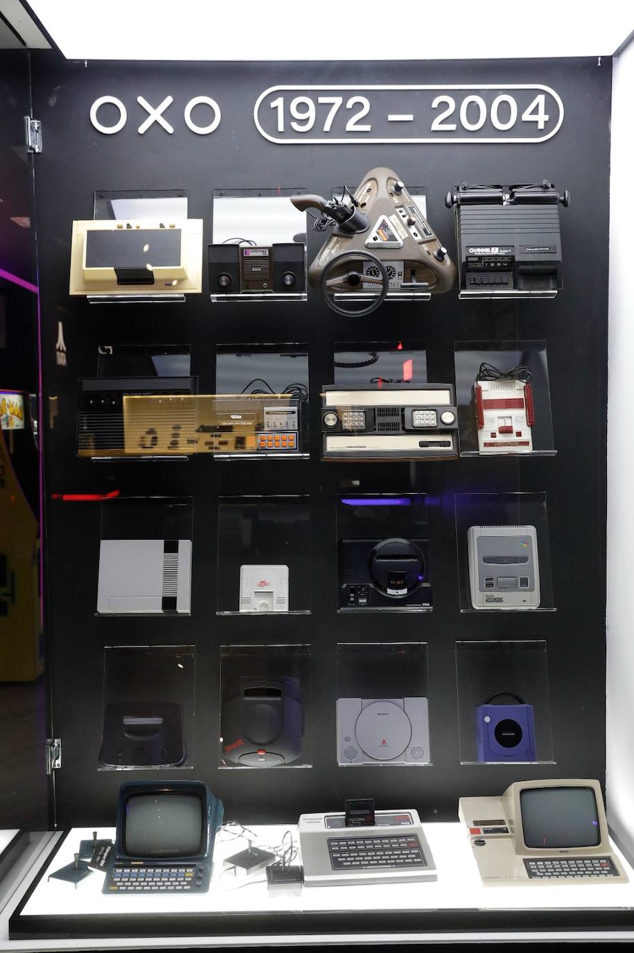 Así es OXO, el Museo del Videojuego de Málaga. 