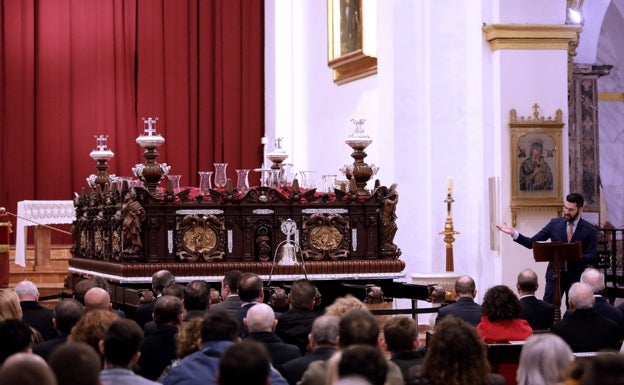 Momento de la intervención de Cerezo. 