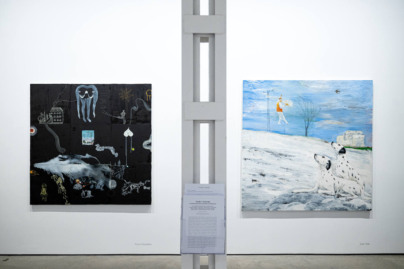 La galería revisa la generación de Alvarado, Ybarra, Lumbreras o Sanguino, que integró la revolución de la pintura figurativa de los 80