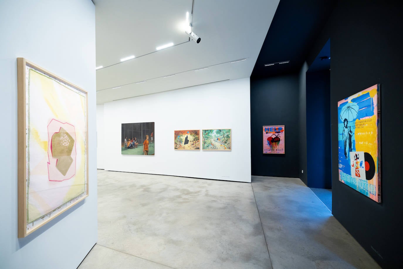 La galería revisa la generación de Alvarado, Ybarra, Lumbreras o Sanguino, que integró la revolución de la pintura figurativa de los 80