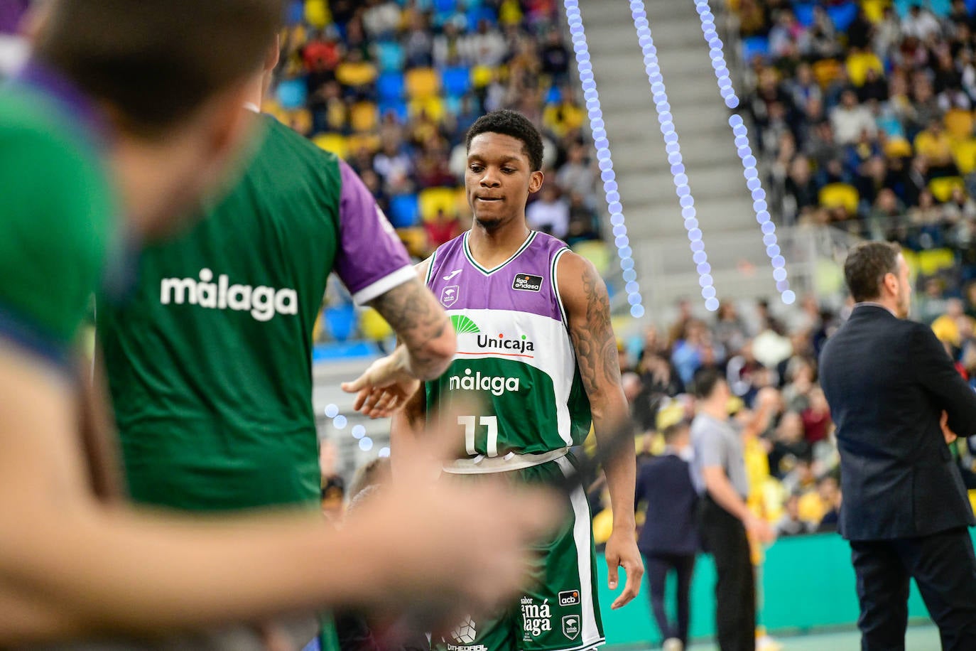 Derrota del Unicaja ante el Gran Canaria (88-70). 