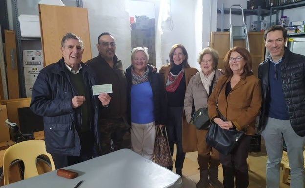 Donación de la ONG Justicia Norte-Sur para que pueda avanzar el proyecto de la casa de acogida para las familias con niños enfermos. 