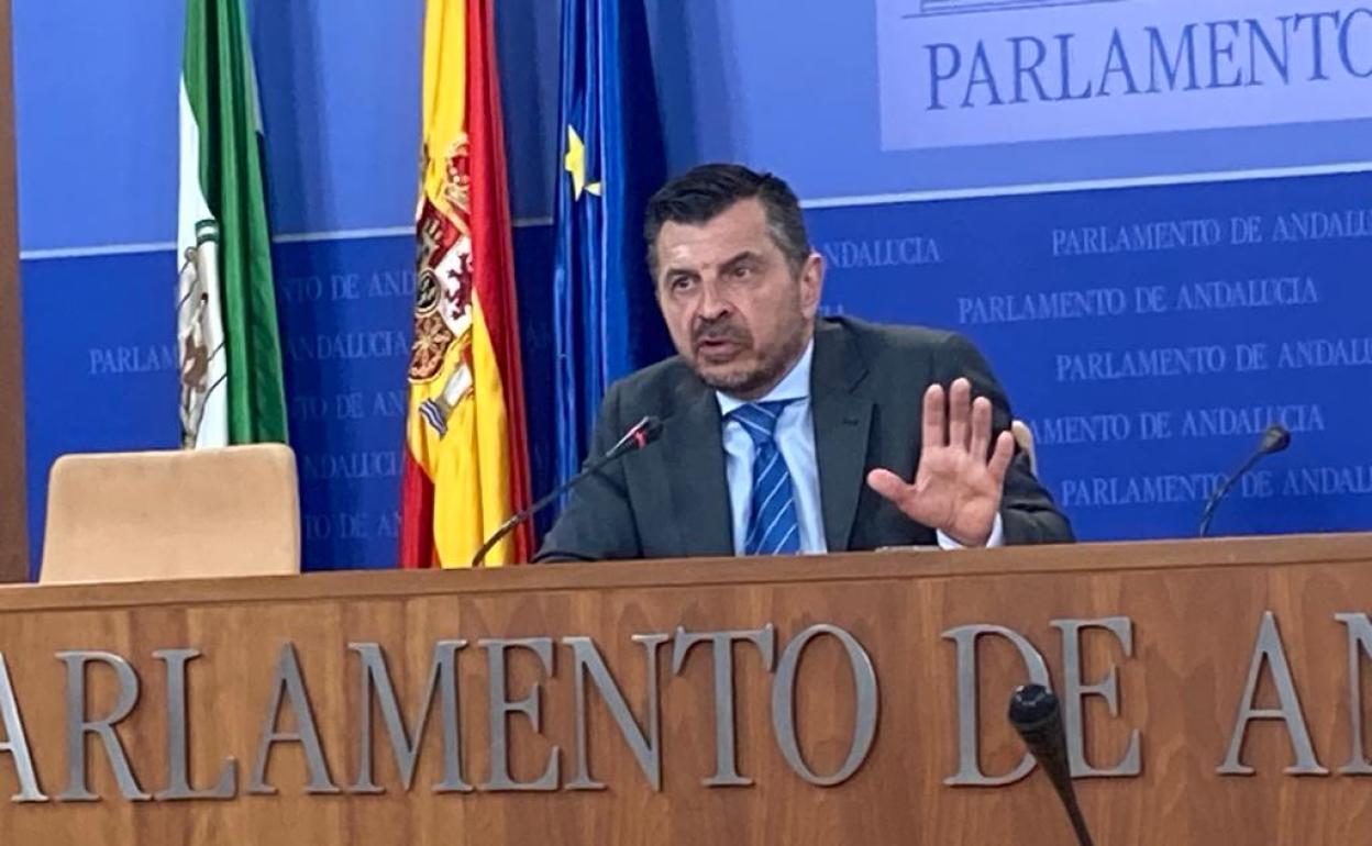 Toni Martín, portavoz del Grupo Popular en el Parlamento. 