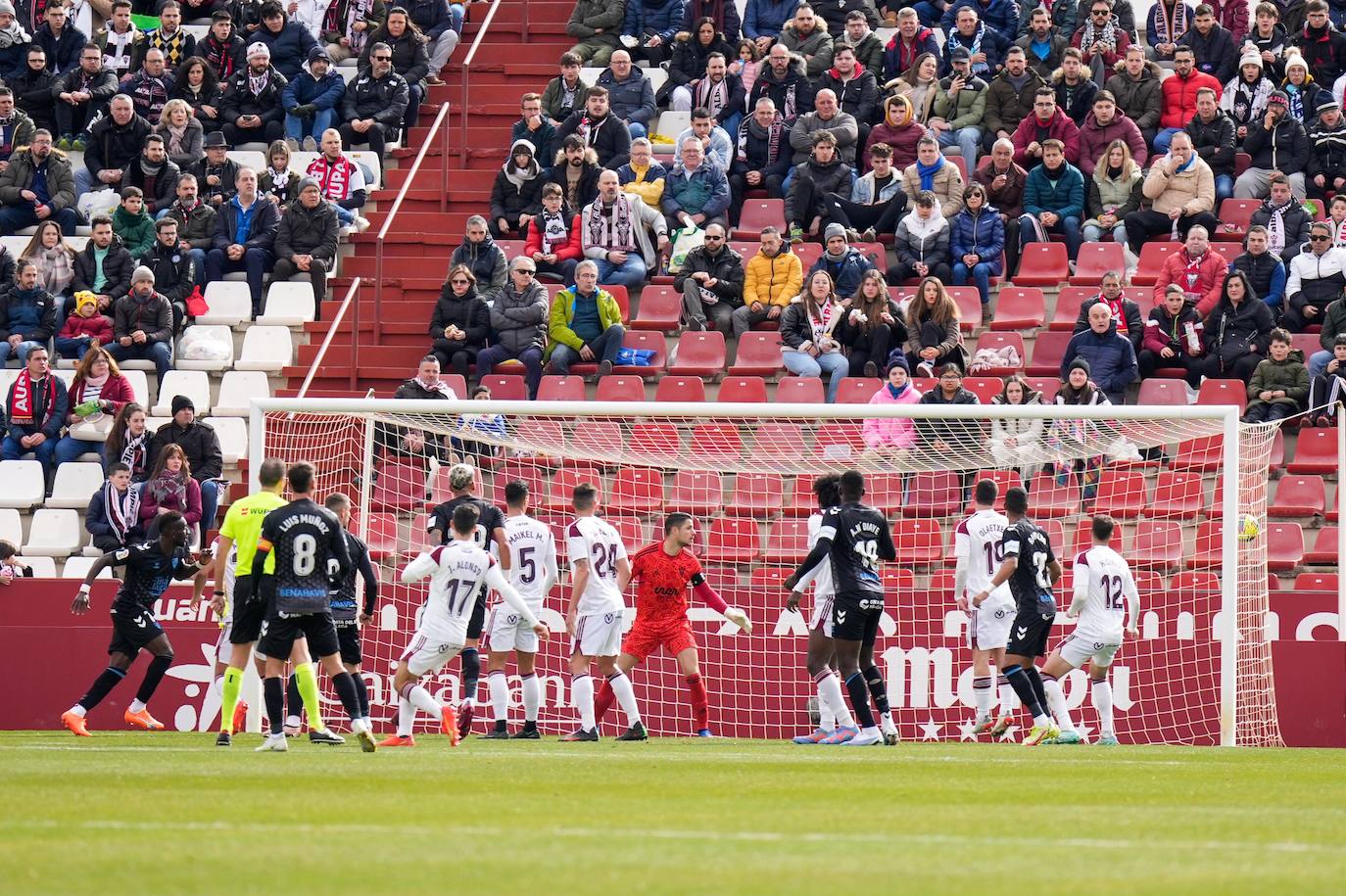 Las mejores fotos del Albacete-Málaga