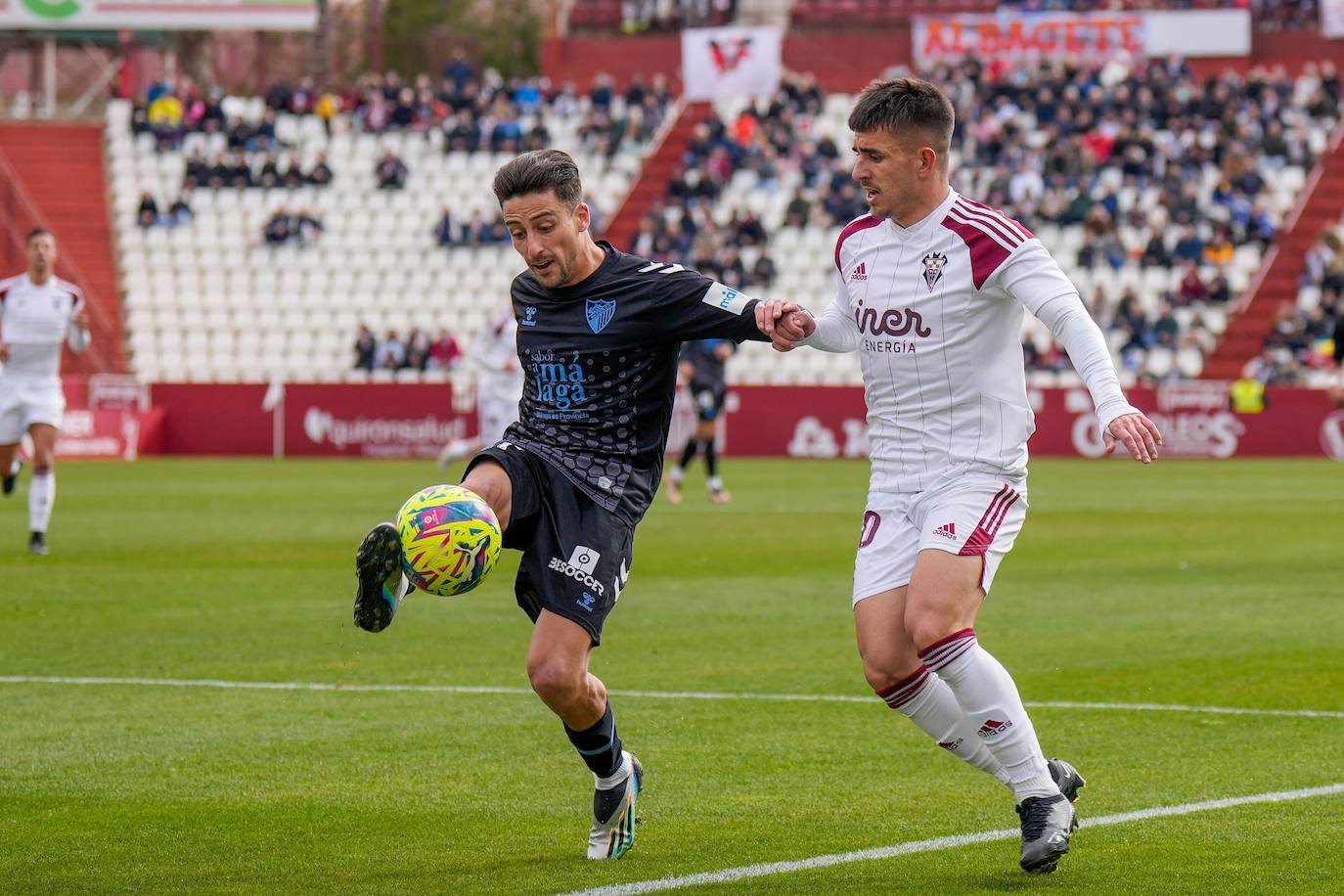 Las mejores fotos del Albacete-Málaga