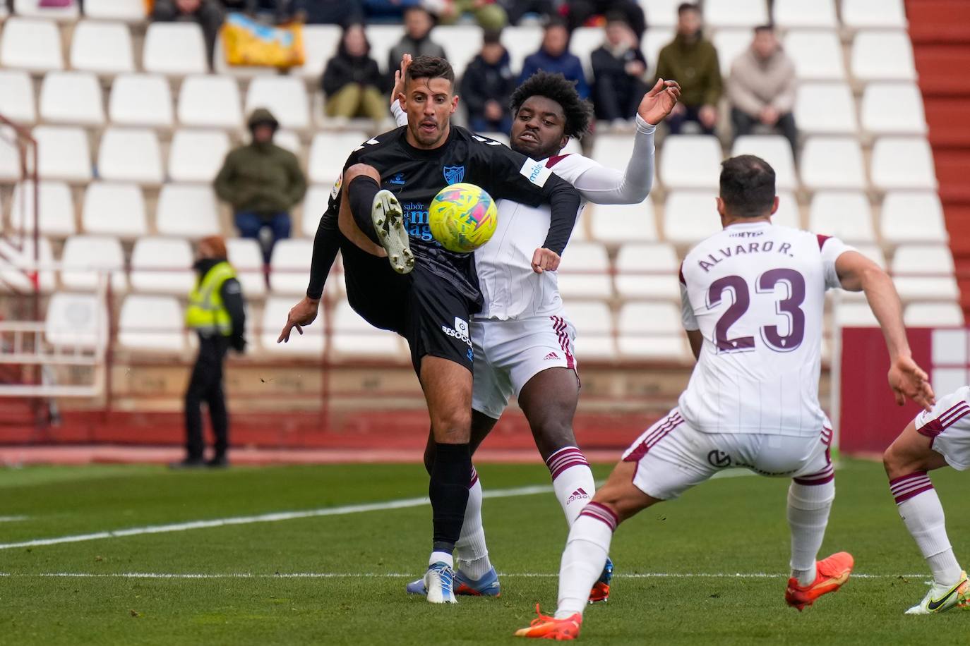 Las mejores fotos del Albacete-Málaga