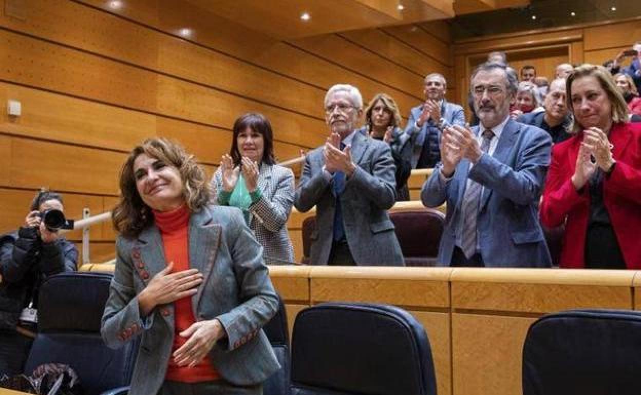 La ministra de Hacienda, María Jesús Montero, en una imagen de archivo