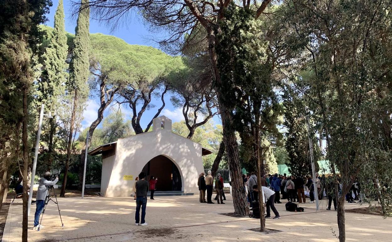 El nuevo espacio en Vigil de Quiñones con la capilla rehabilitada. 