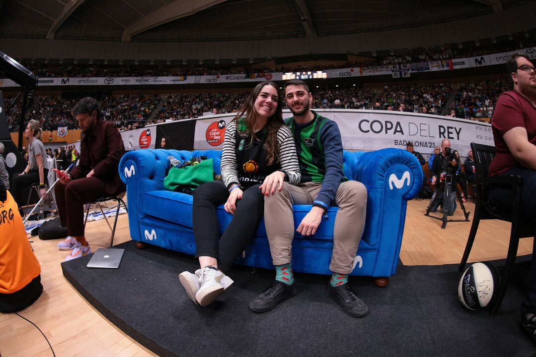 Partido disputado en el Olimpic de Badalona.