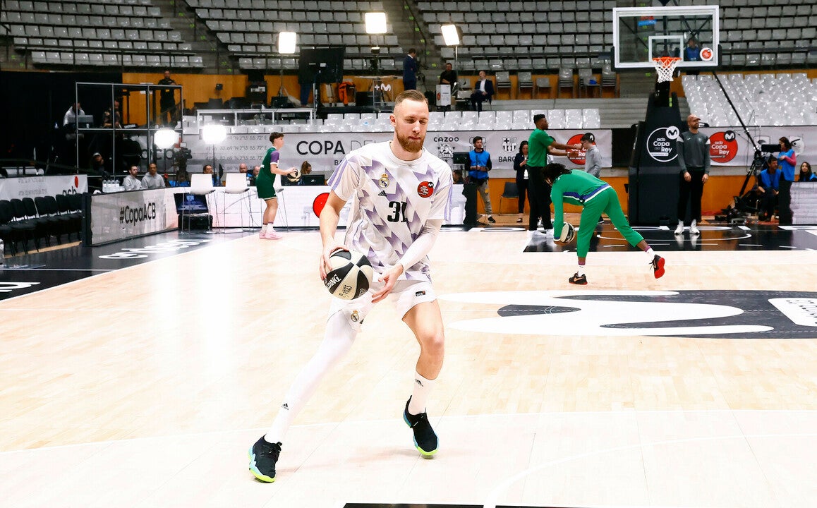 Partido disputado en el Olimpic de Badalona.